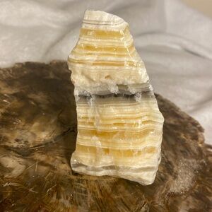 ✨🦓 Unique Rough Zebra Calcite – Stunning Natural Striations 🦓✨